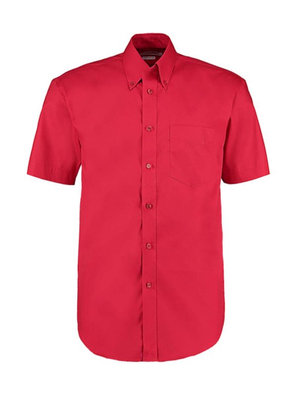 Classic Fit Premium Oxford Shirt SSL Kleur Red