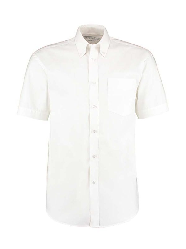 Classic Fit Premium Oxford Shirt SSL Kleur White