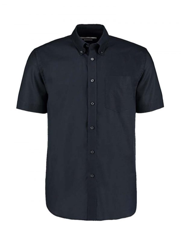 Classic Fit Workwear Oxford Shirt SSL Kleur French Navy