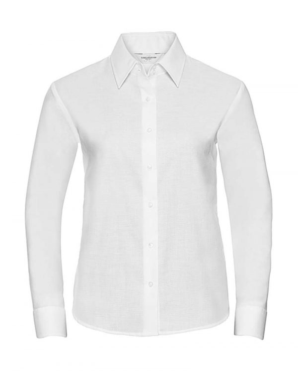Ladies Classic Oxford Shirt LS kleur Wit