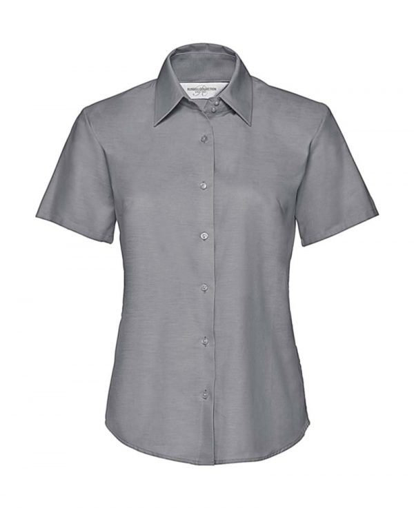 Ladies Classic Oxford Shirt kleur Silver