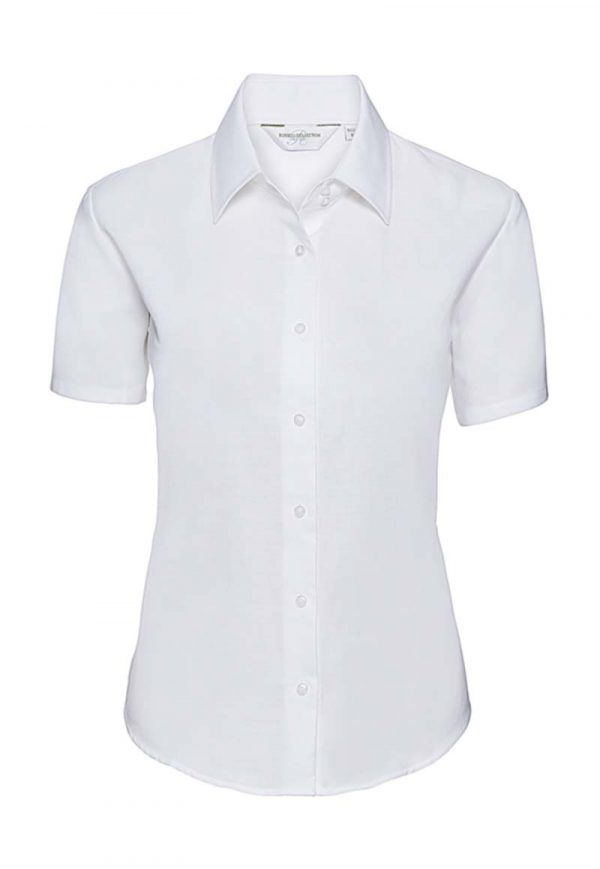 Ladies Classic Oxford Shirt kleur Wit
