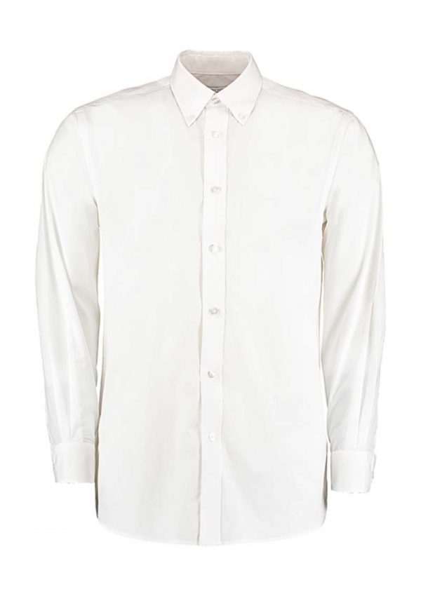 Tailored Fit Business Shirt Kleur White