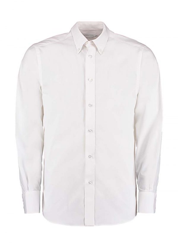 Tailored Fit City Shirt Kleur White