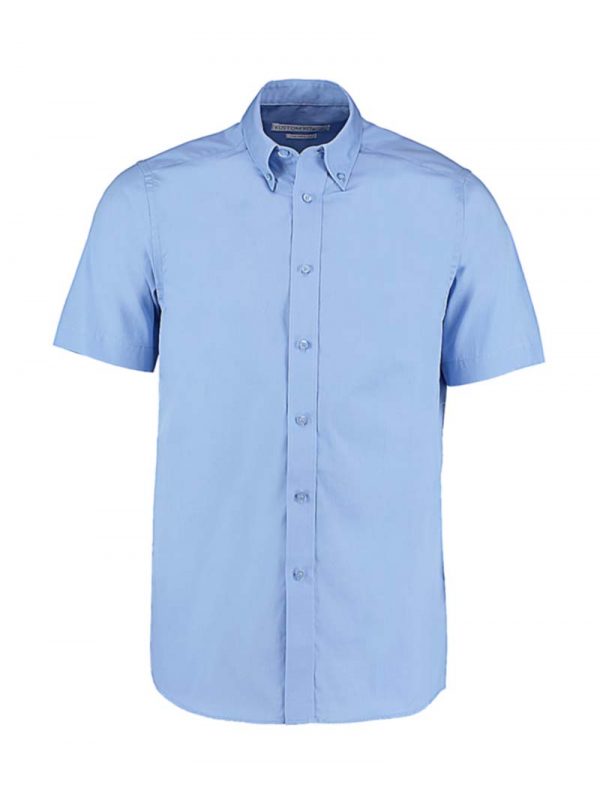 Tailored Fit City Shirt SSL Kleur Light Blue