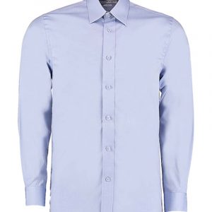 Kustom Kit:Tailored Fit Premium Contrast Oxford Shirt KK189.