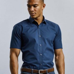 Russell Collection:Men’s Ultimate Stretch Shirt R961M-0.