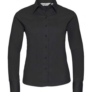 Russell Collection:Ladies Classic Twill Shirt LSR-916F-0.