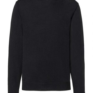 Russell Collection:Men’s Crew Neck Knitted Pullover R717M-0.