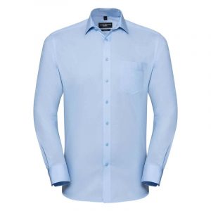 Russell Collection:Men’s LS Tailored Coolmax® Shirt R972M-0.
