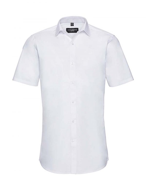 Mens Ultimate Stretch Shirt kleur White