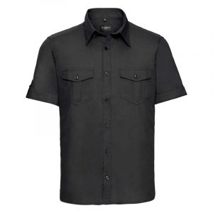 Russell Collection:Men’s Roll Sleeve Shirt R919M-0.