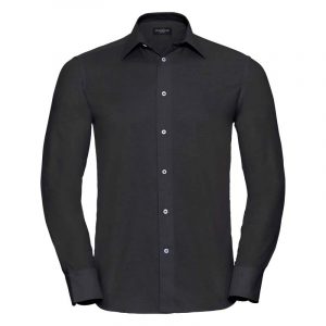 Russell Collection:Oxford Shirt LS R922M-0.