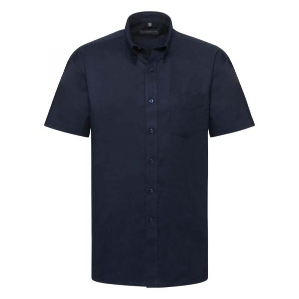 Oxford Shirt kleur Bright Navy 1