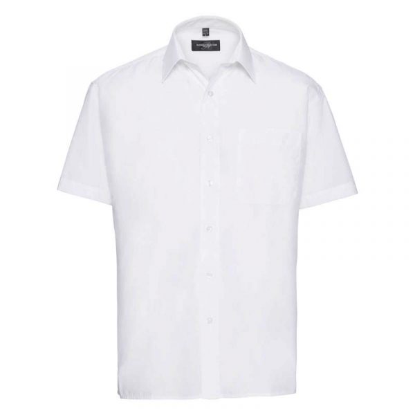 Poplin Shirt kleur White