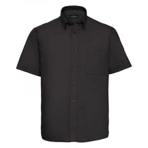 Russell Collection:Short Sleeve Classic Twill Shirt R917M-0.