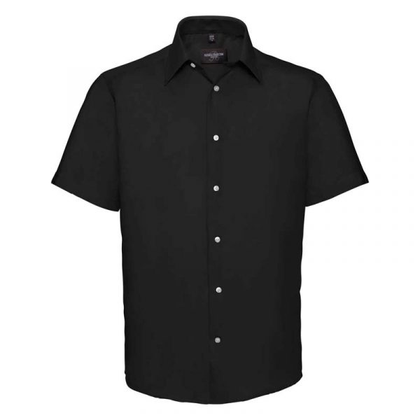 Tailored Ultimate Non iron Shirt kleur Black