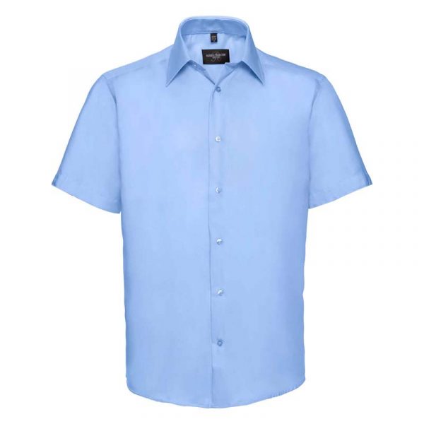 Tailored Ultimate Non iron Shirt kleur Bright Sky