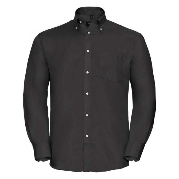 Ultimate Non Iron Shirt Long Sleeve kleur Black