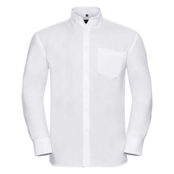 Ultimate Non Iron Shirt Long Sleeve kleur White
