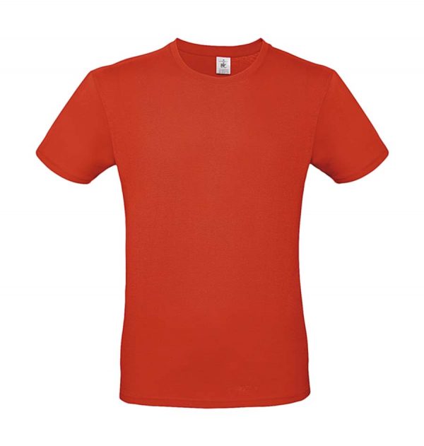 E150 T Shirt Kleur Fire Red