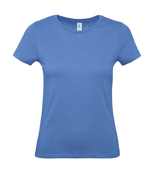 E150 women T Shirt Kleur Urban Kleur Azure