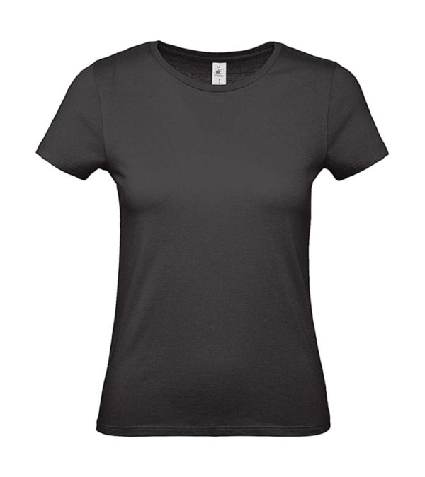E150 women T Shirt Kleur Urban Kleur Black Pure