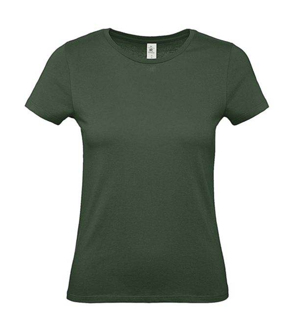 E150 women T Shirt Kleur Urban Kleur Bottle Green