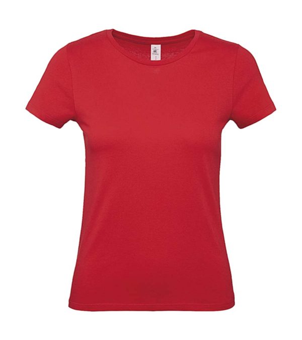 E150 women T Shirt Kleur Urban Kleur Red