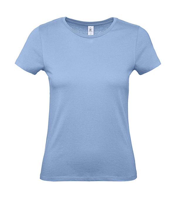 E150 women T Shirt Kleur Urban Kleur Sky Blue