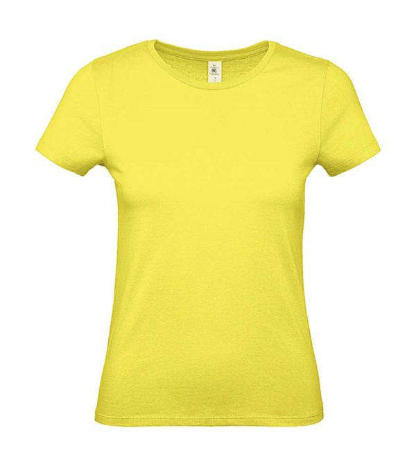 E150 women T Shirt Kleur Urban Kleur Solar Yellow