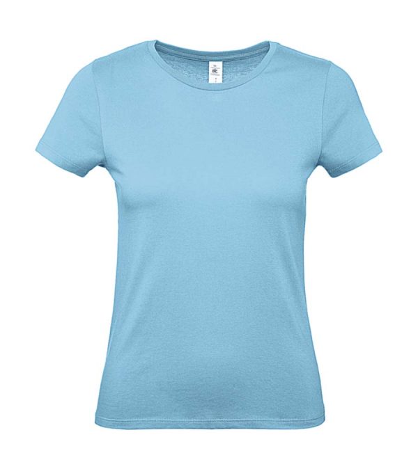 E150 women T Shirt Kleur Urban Kleur Turquoise