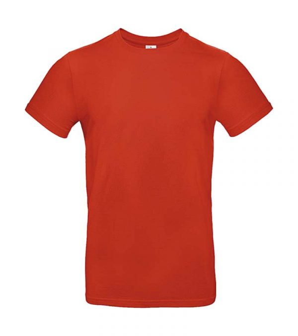 E190 T Shirt Kleur Fire Red