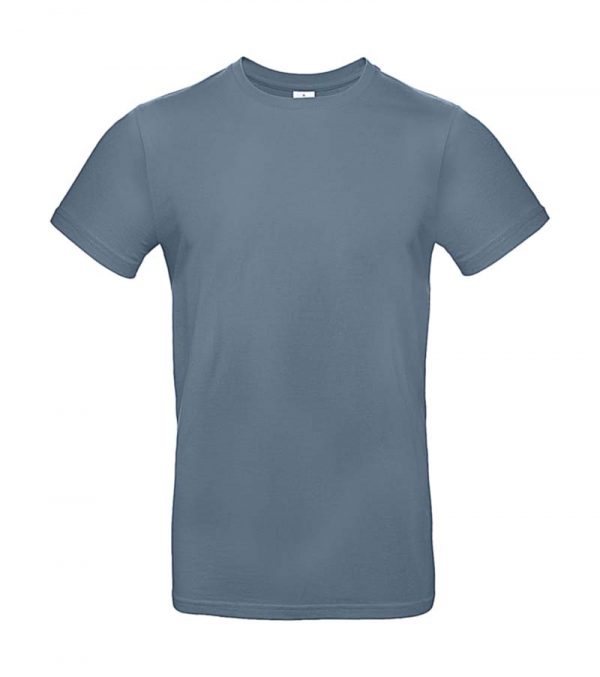 E190 T Shirt Kleur Stone Blue
