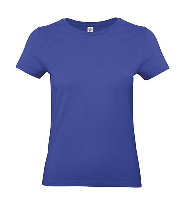 E190 women T Shirt Kleur Cobalt Blue
