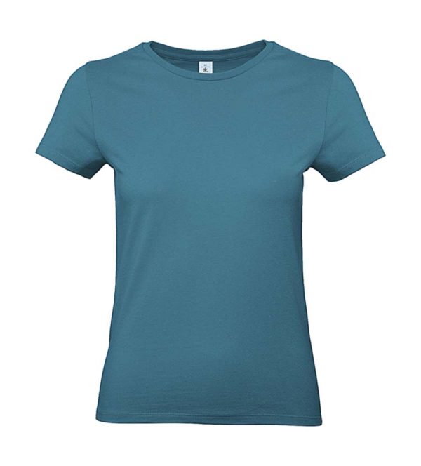 E190 women T Shirt Kleur Diva Blue