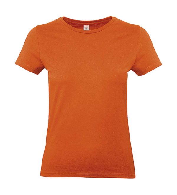 E190 women T Shirt Kleur Orange