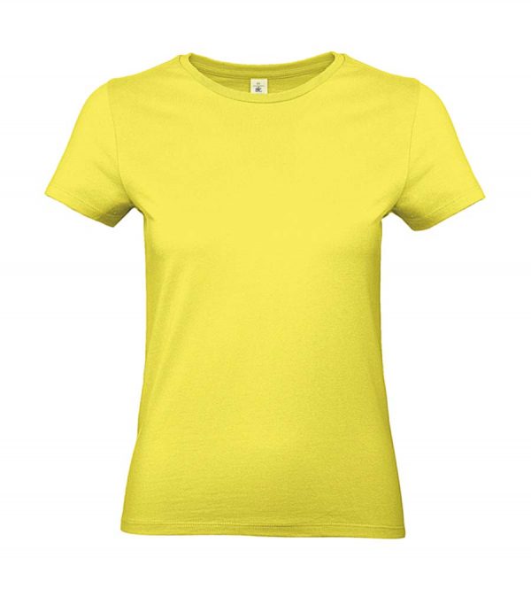 E190 women T Shirt Kleur Solar Yellow