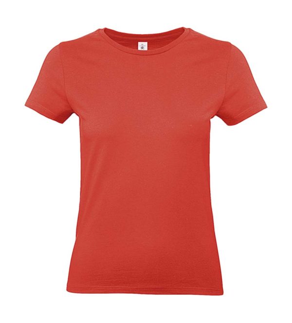 E190 women T Shirt Kleur Sunset Orange