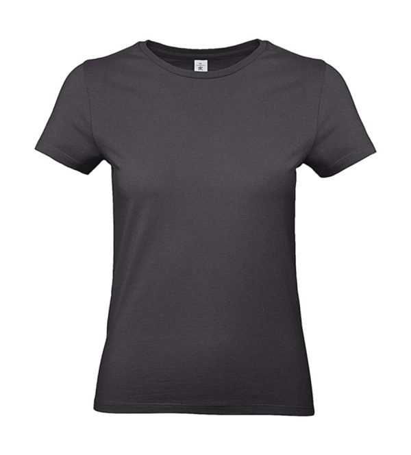 E190 women T Shirt Kleur Used Black