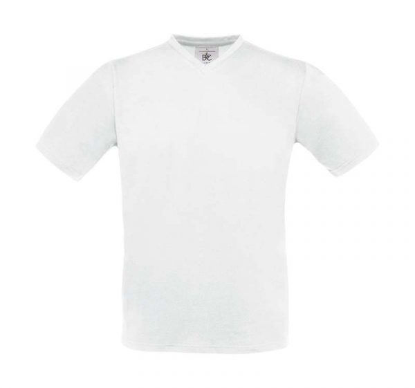 Exact V neck T Shirt Kleur White