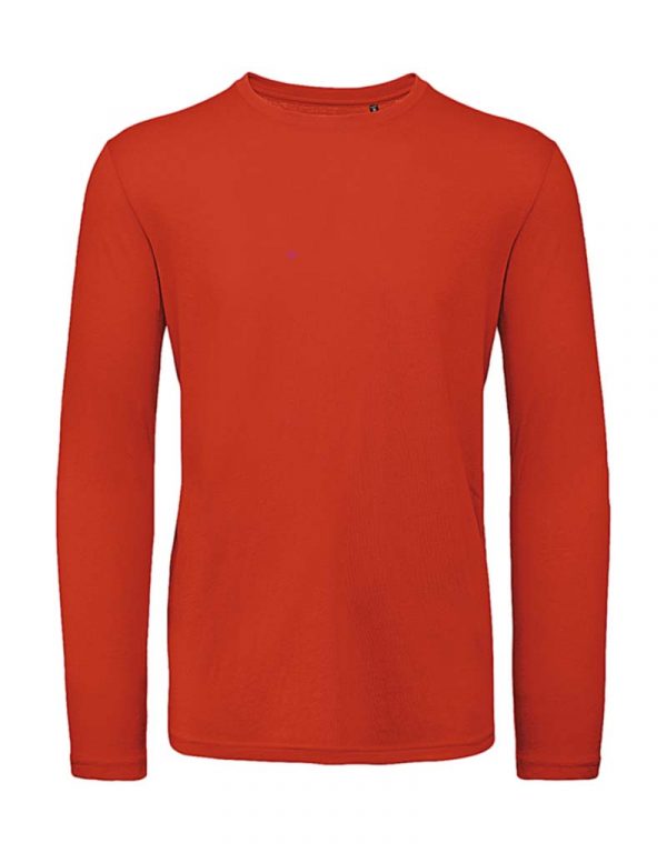 Organic Inspire LSL T men T shirt Kleur Fire Red