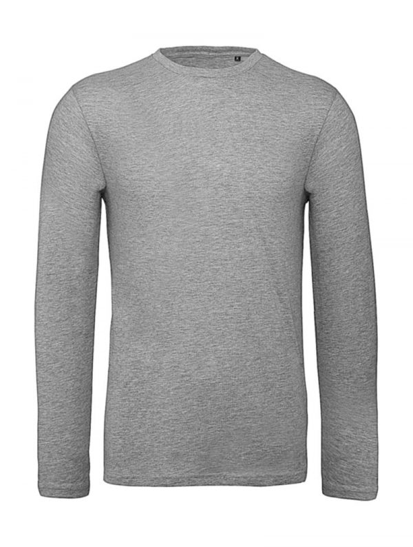 Organic Inspire LSL T men T shirt Kleur Sport Grey