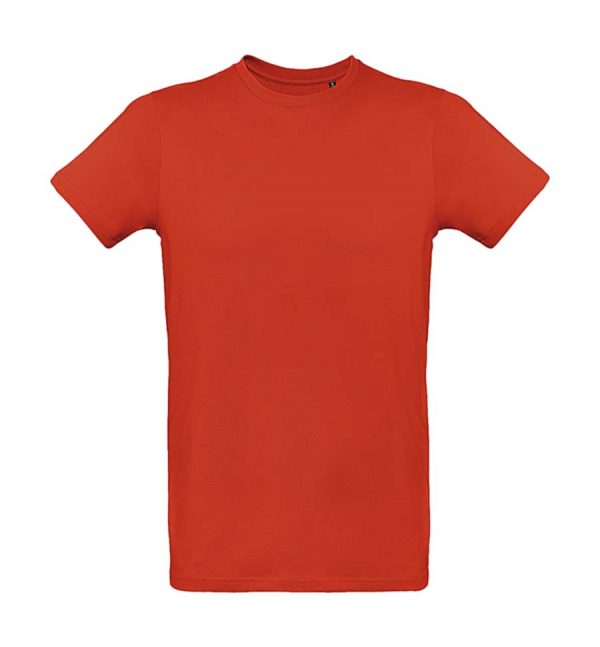 Organic Inspire Plus T men T shirt Kleur Fire Red
