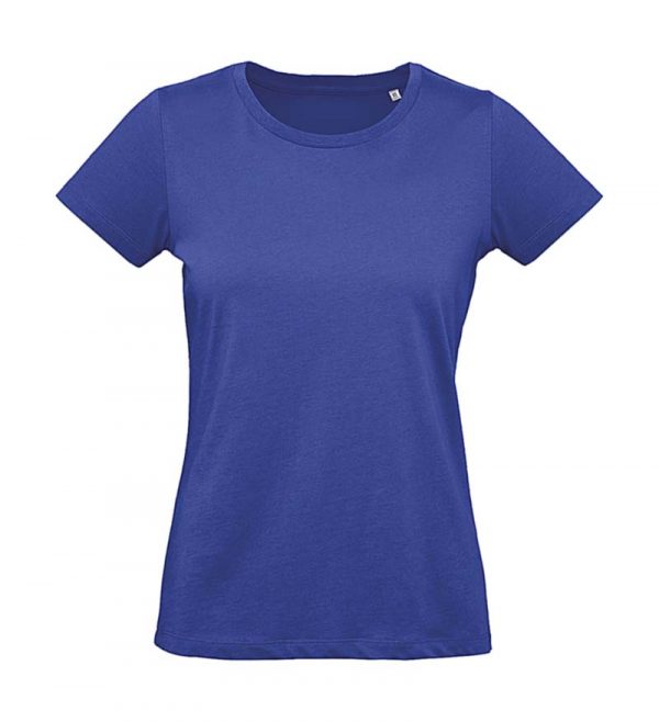 Organic Inspire Plus T women T shirt Kleur Cobalt Blue