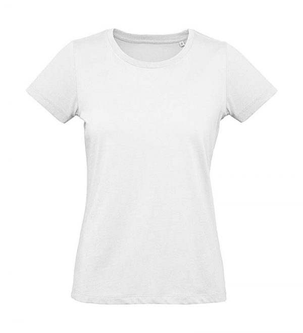 Organic Inspire Plus T women T shirt Kleur White