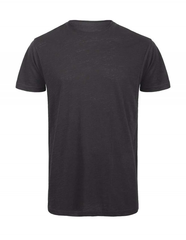 Organic Inspire Slub men T shirt Kleur Chic Black