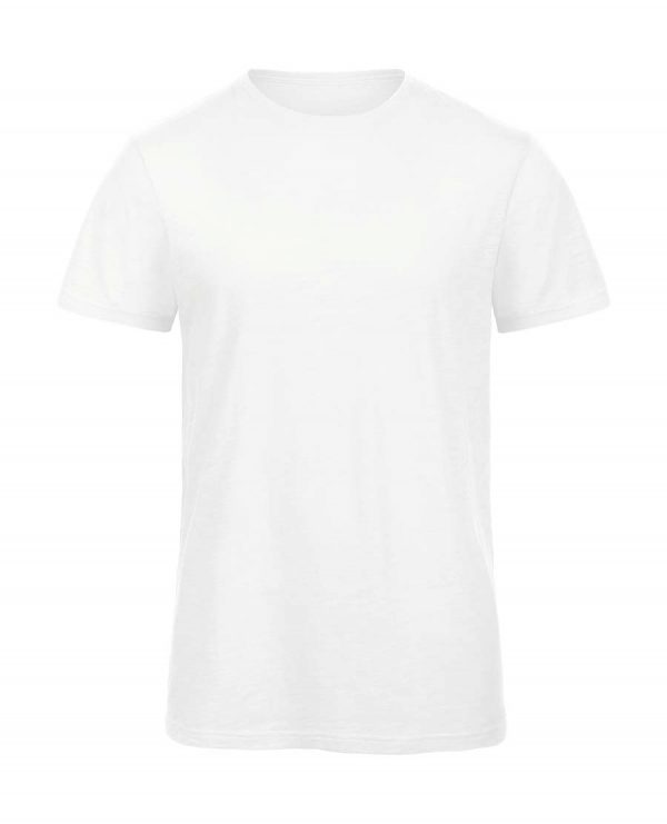 Organic Inspire Slub men T shirt Kleur Chic Pure White