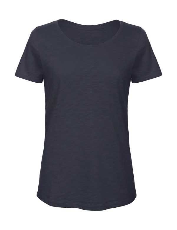 Organic Inspire Slub women T shirt Kleur Chic Navy