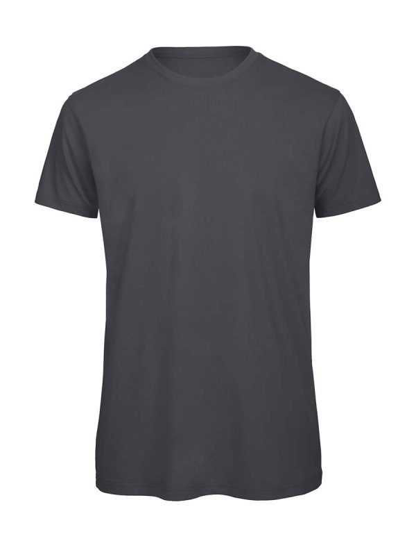 Organic Inspire T men T Shirt Kleur Dark Grey